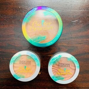 Physician’s Formula bronzer and highlighters